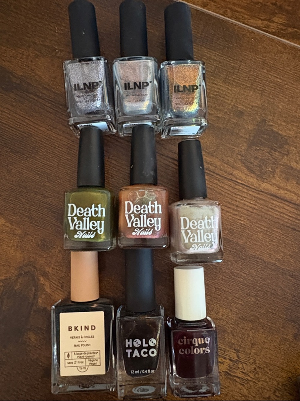 Nail Lacquer Bundle ILNP, Death Valley Nails, BKind, Holo Taco, Cirque Colors